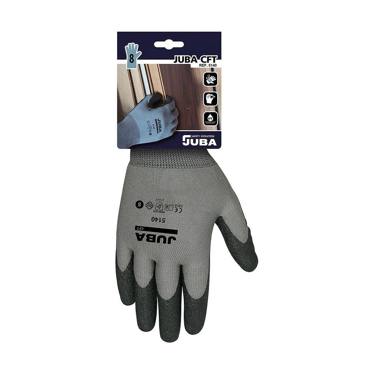 Work Gloves JUBA PVC-0