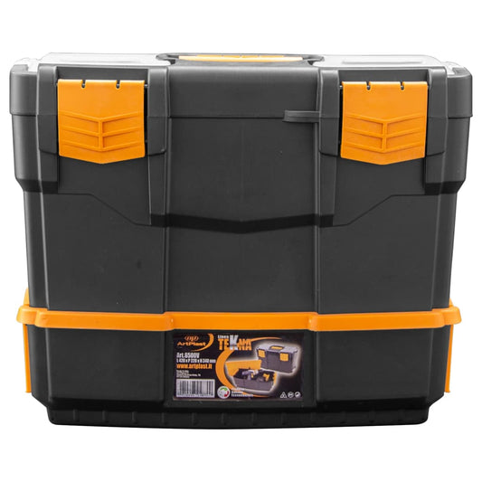 vidaXL Tool Box 16.5"x8.7"x13.4" PP-0