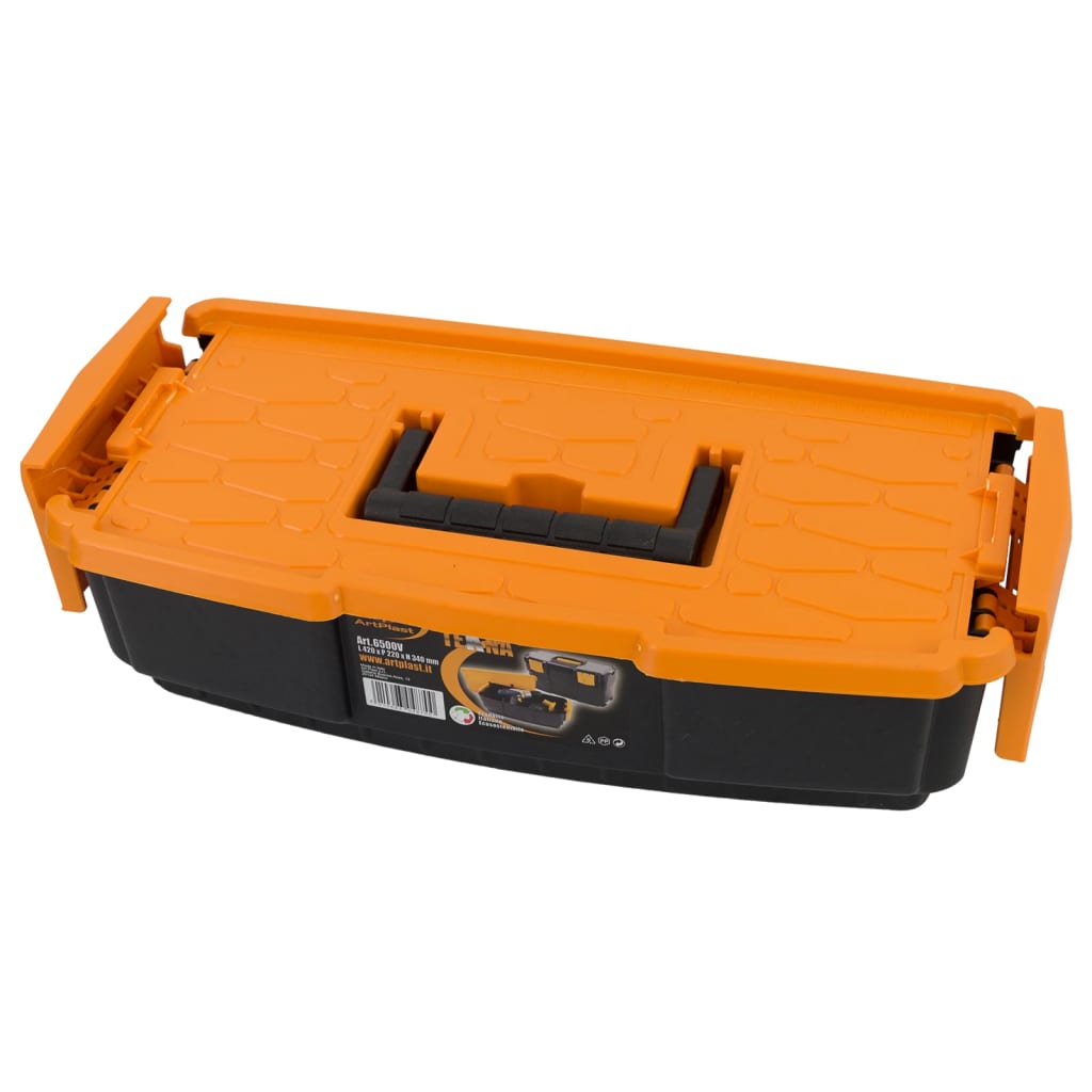 vidaXL Tool Box 16.5"x8.7"x13.4" PP-3