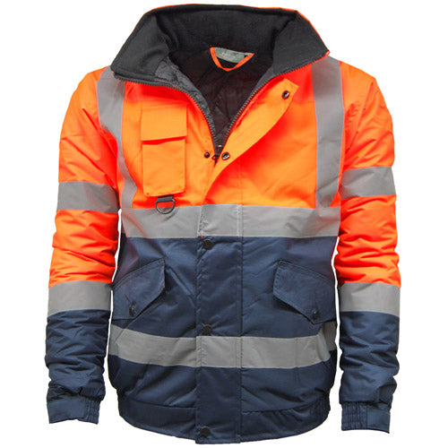 Hi Vis HV301 Bomber Jacket-4